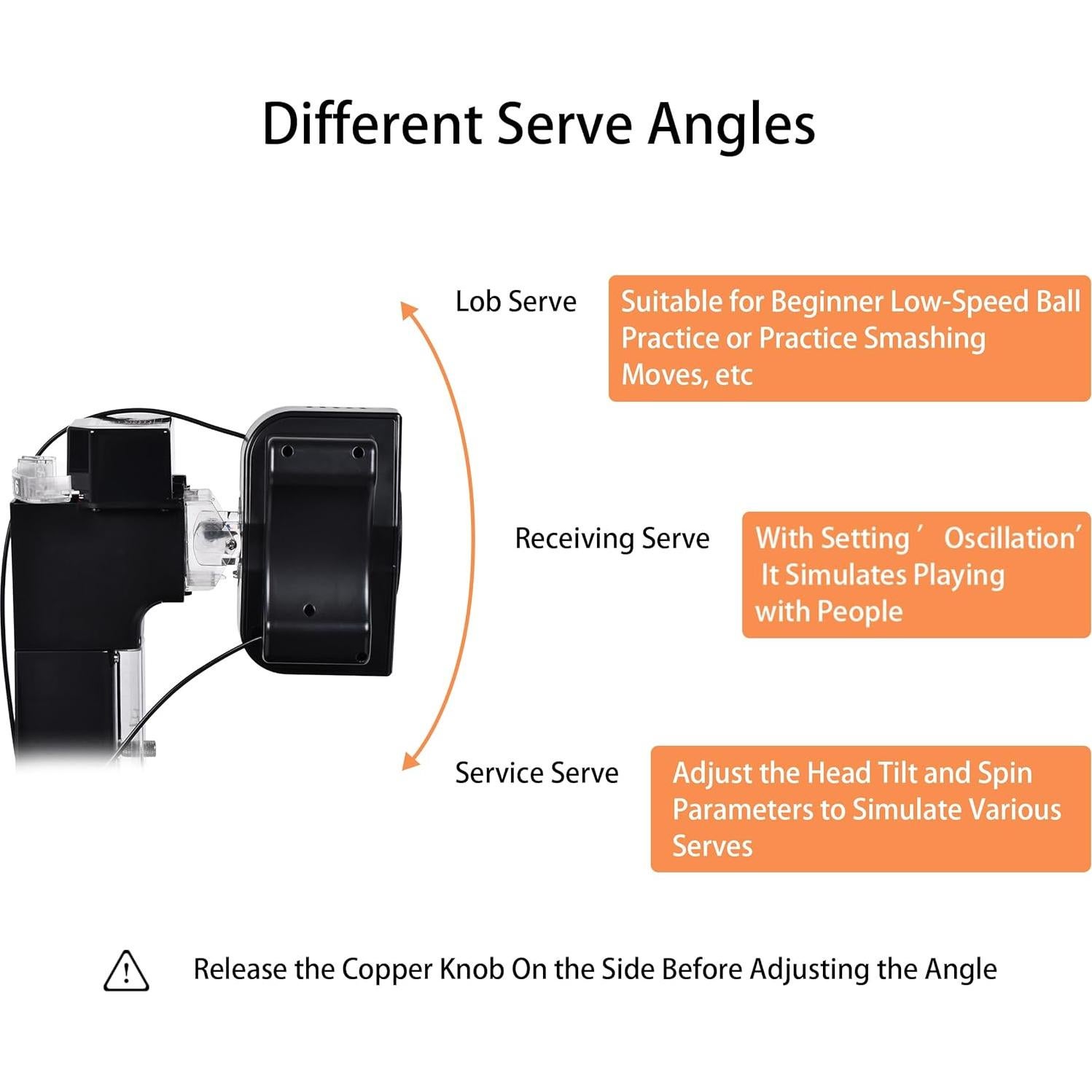 Máquina de Tenis de Mesa WAYMARK S6PRO con Red y 100 Pelotas