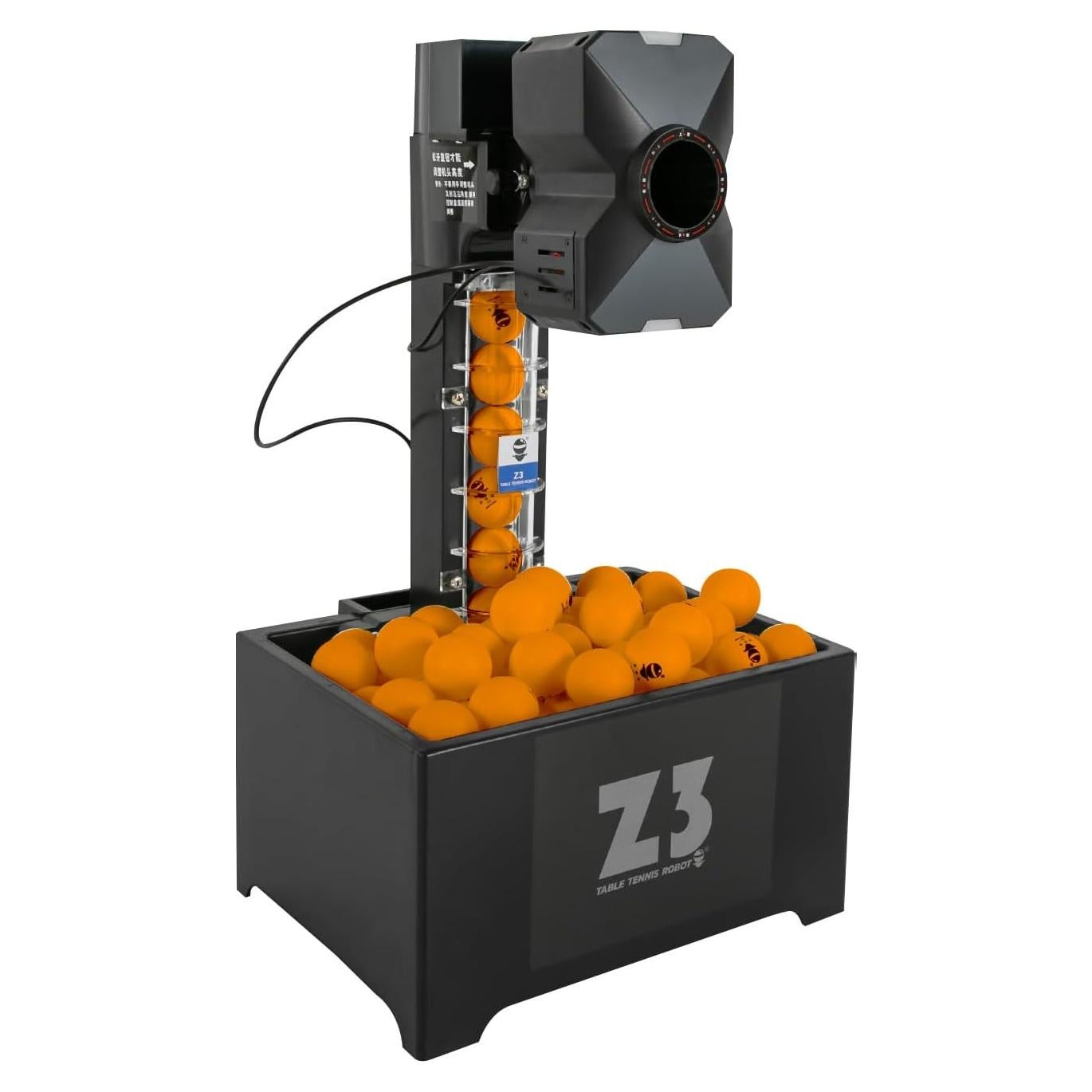 Robot de Tenis de Mesa Automático Pazcii - Máquina de Pelotas de Ping Pong 100 Pelotas