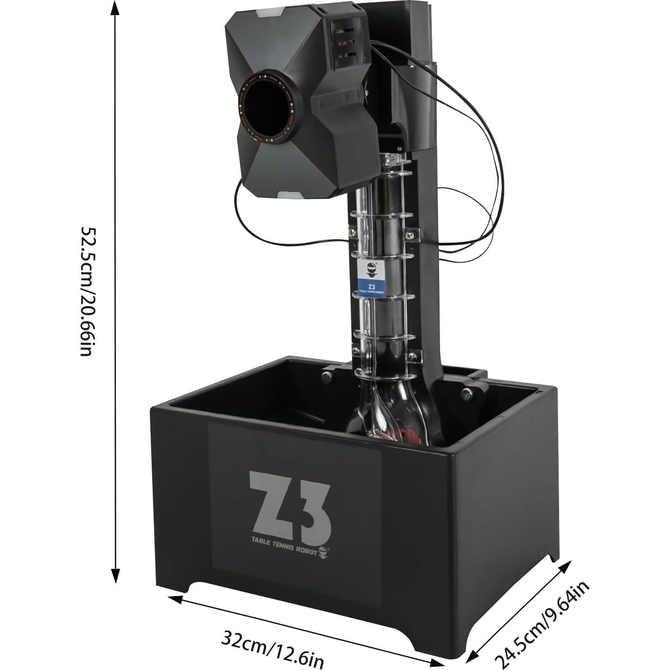 Robot de Tenis de Mesa Automático Pazcii - Máquina de Pelotas de Ping Pong 100 Pelotas