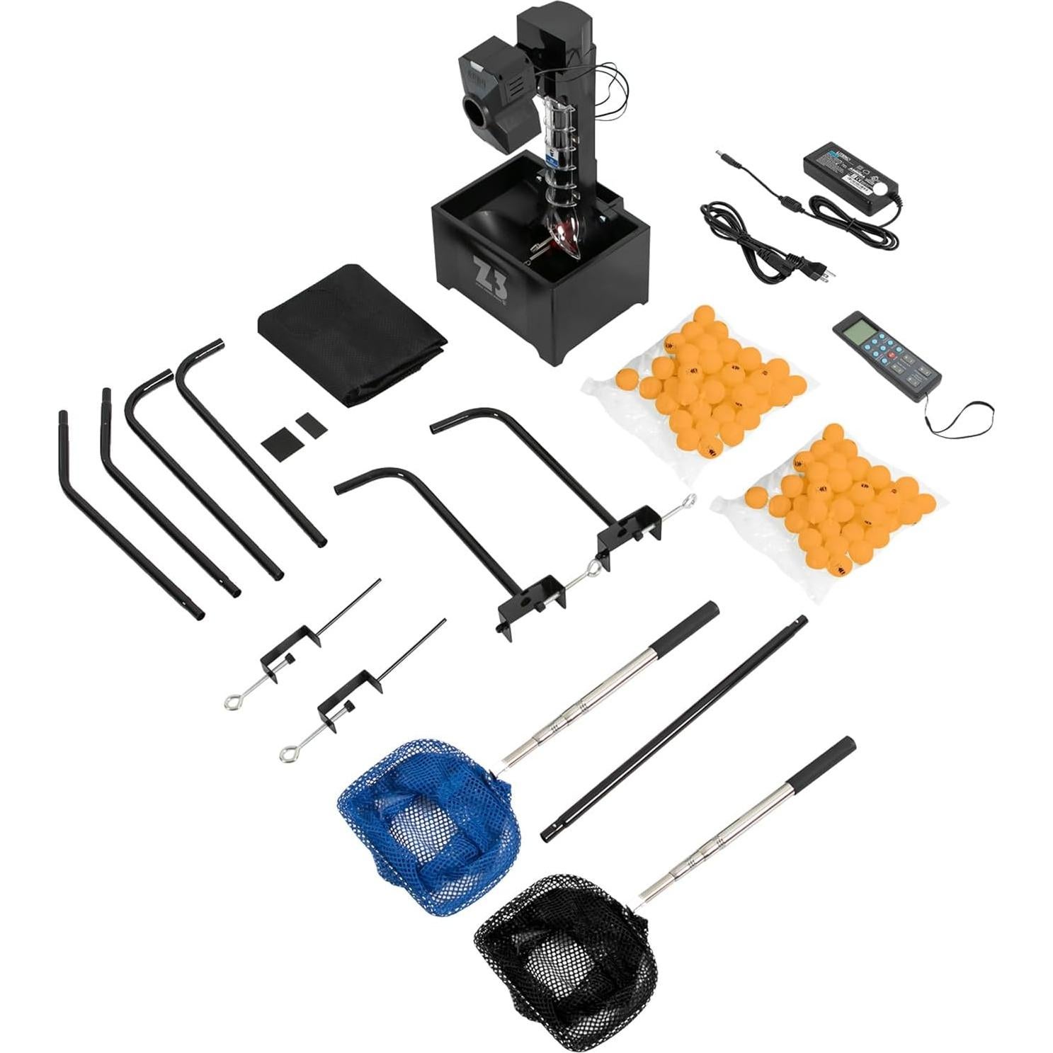 Robot de Tenis de Mesa Automático Pazcii - Máquina de Pelotas de Ping Pong 100 Pelotas