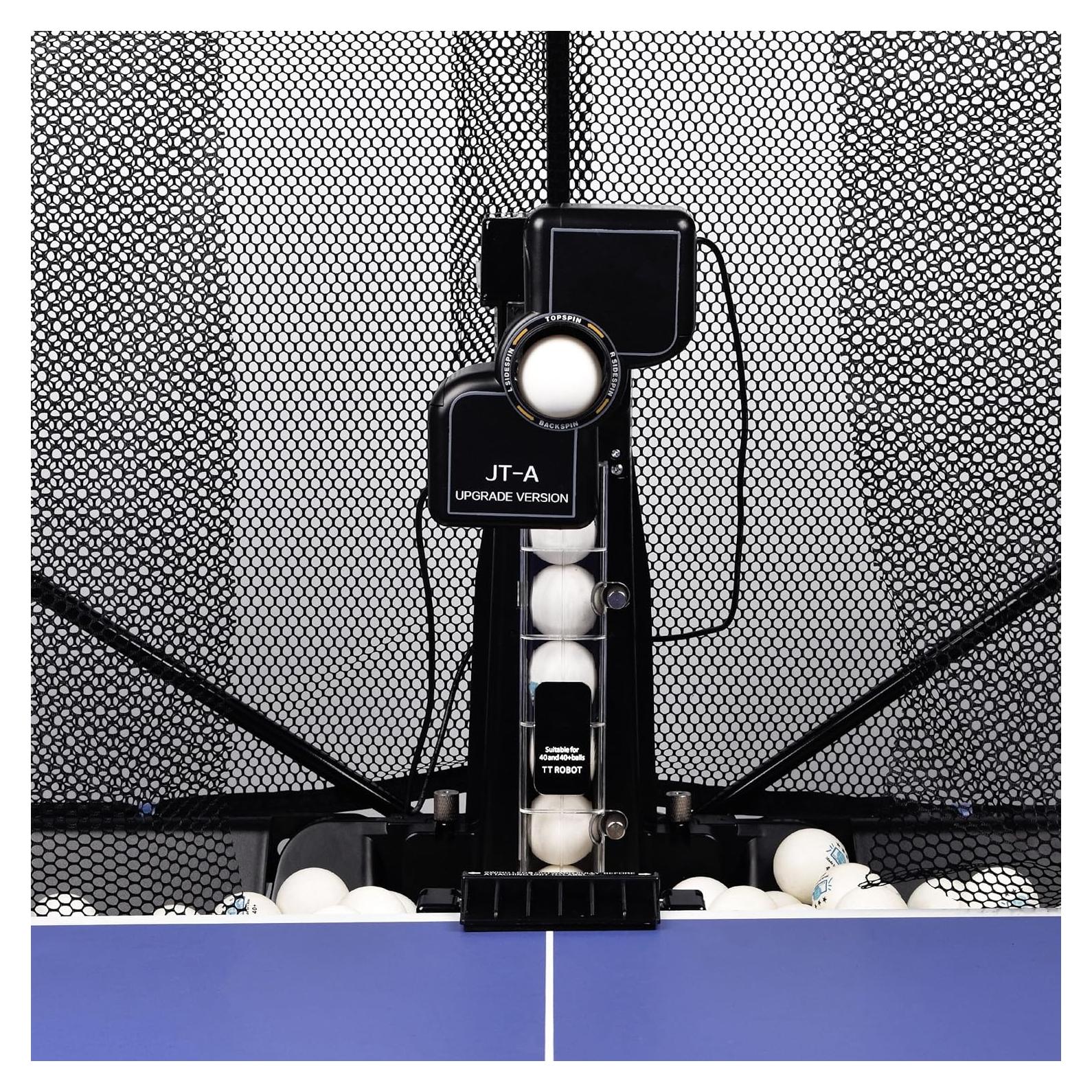 Máquina de Ping Pong WAYMARK JT-A con Red y 100 Pelotas