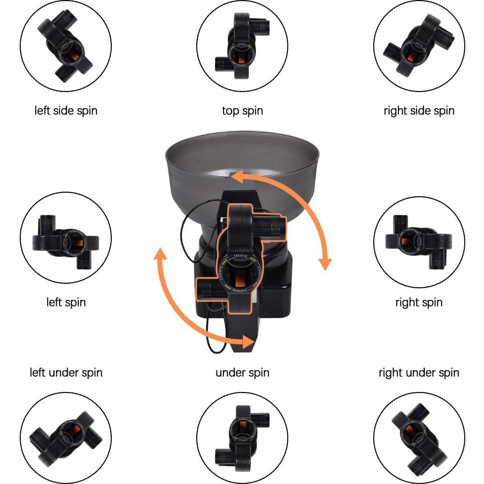 Robot de Ping Pong WAYMARK HP-07 para Entrenamiento