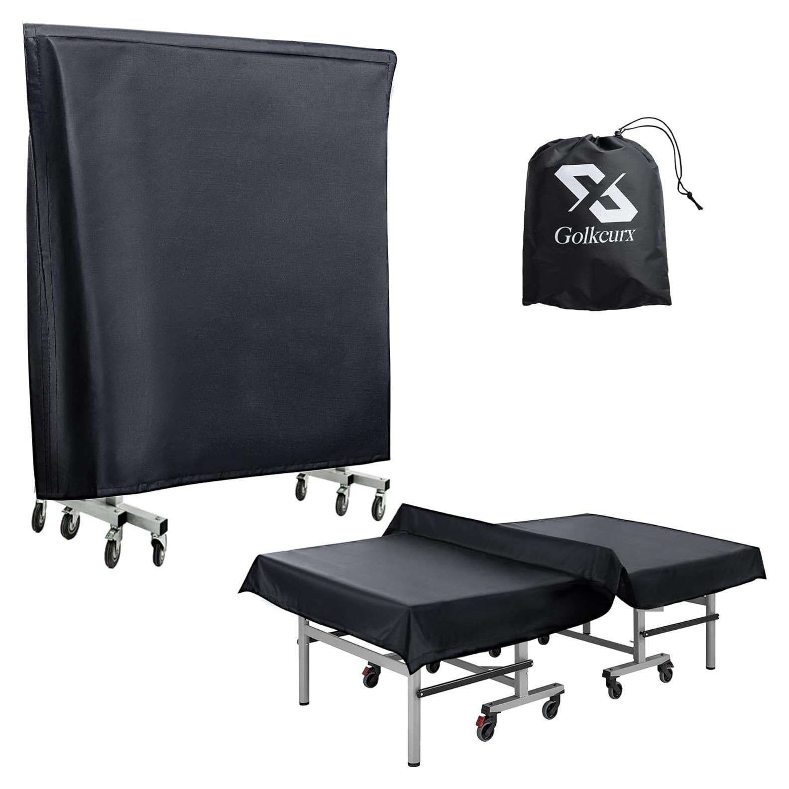 Cubierta de Mesa de Ping Pong Golkcurx Impermeable 9x1.5m