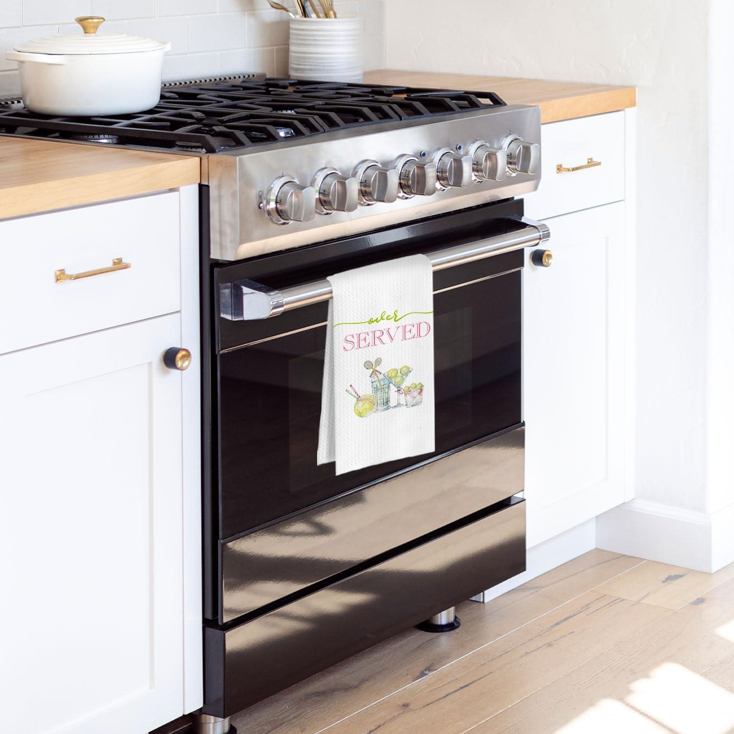 Toalla de Cocina ERYBHKRTYH 40.6x61 cm Microfibra Waffle