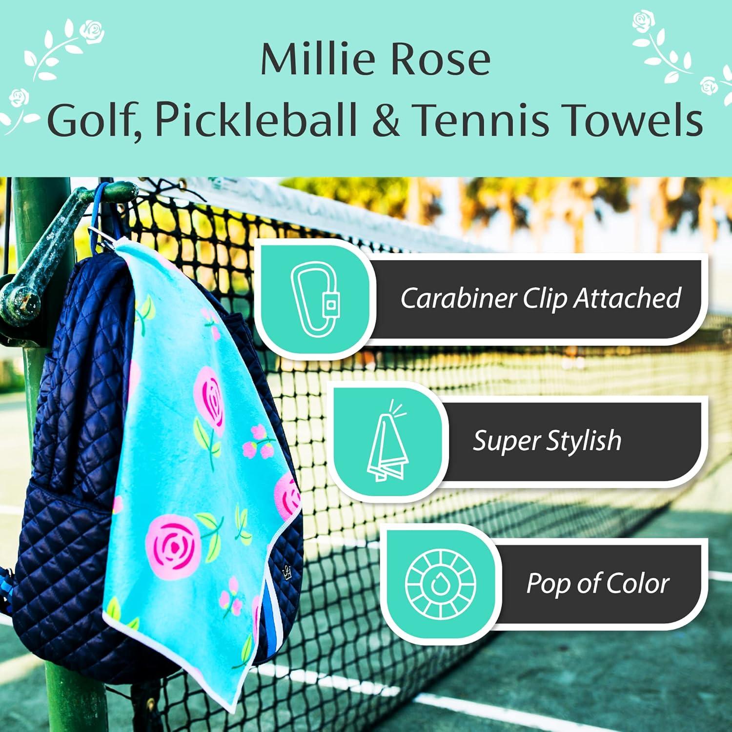 Toalla de Mano Millie Rose Reina del Tenis 38x43 cm Microfibra