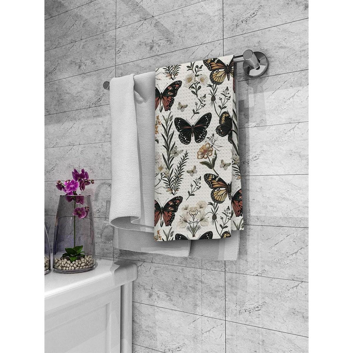 Toalla de Cocina Dibor Mariposa 40x60 cm Super Absorbente