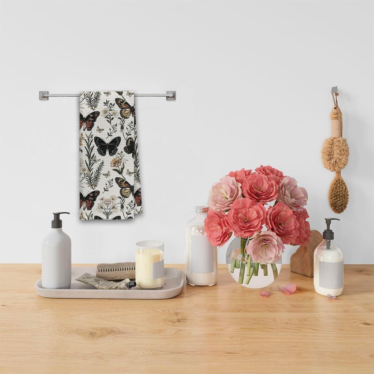 Toalla de Cocina Dibor Mariposa 40x60 cm Super Absorbente