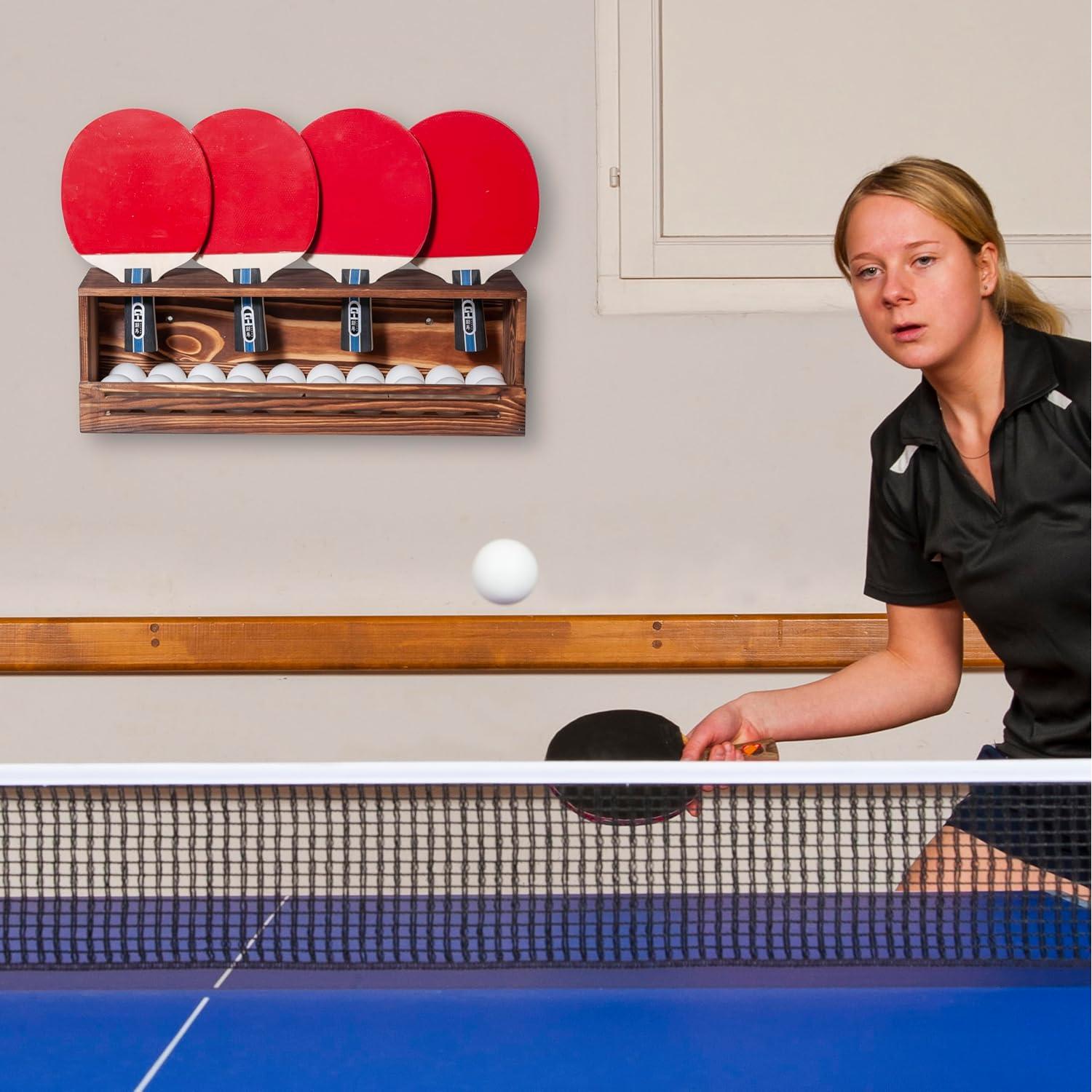 Soporte de Almacenamiento para Palas de Ping Pong Humberboat