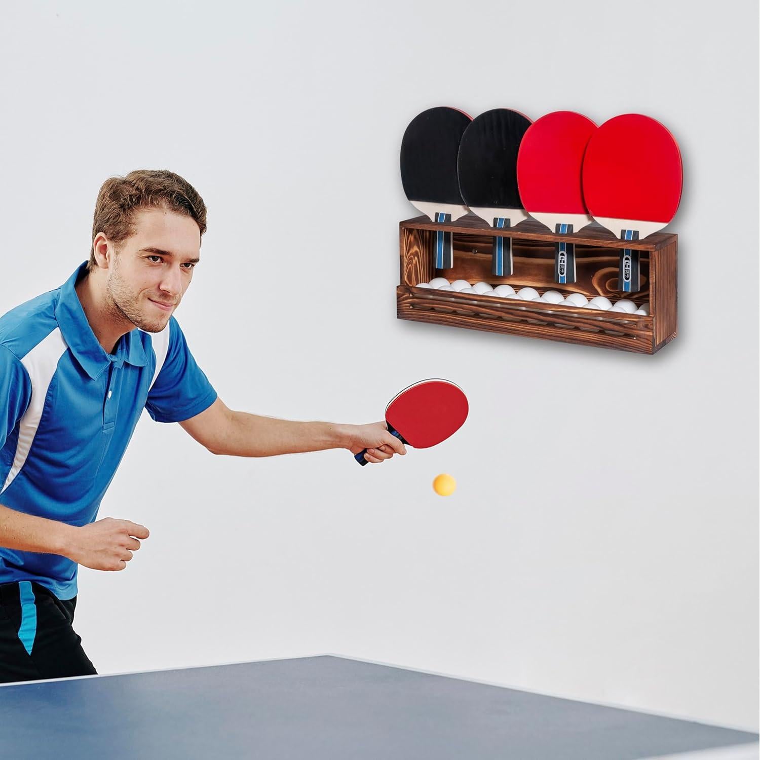 Soporte de Almacenamiento para Palas de Ping Pong Humberboat