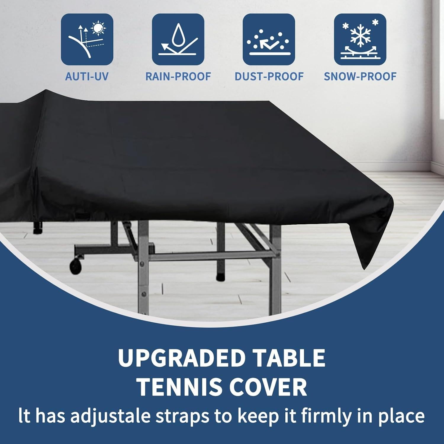 Cubierta Impermeable para Mesa de Tenis Femuar 184.7x165.1 cm