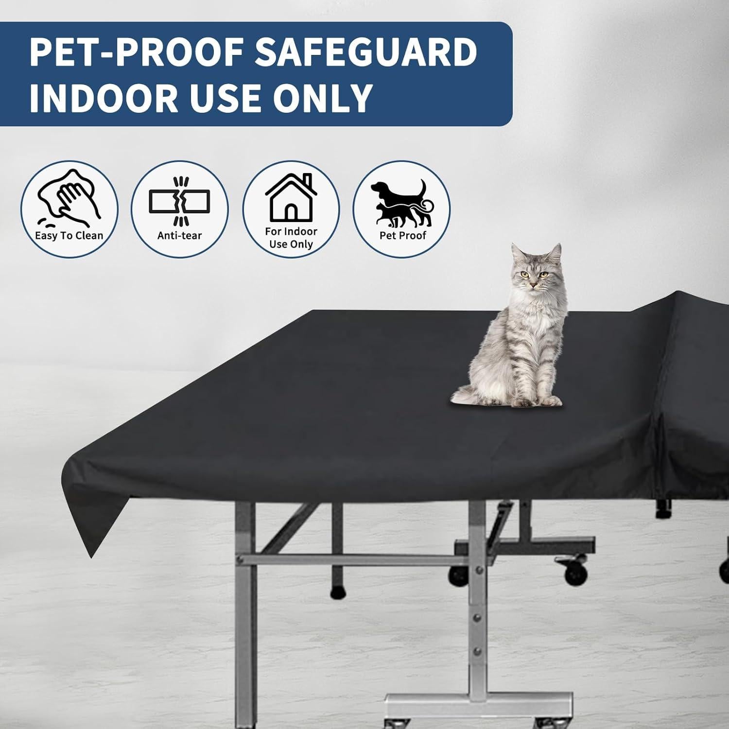 Cubierta Impermeable para Mesa de Tenis Femuar 184.7x165.1 cm