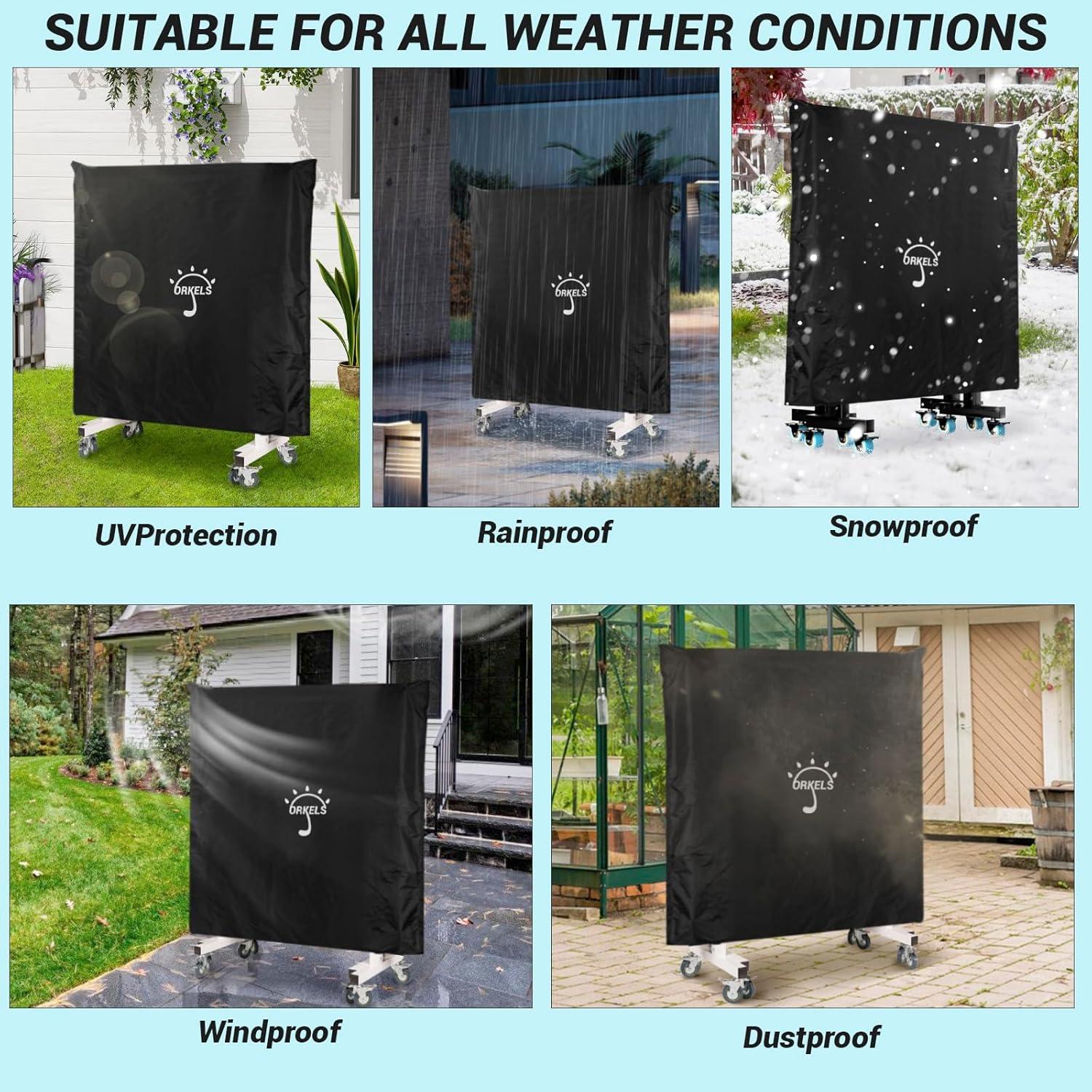 Funda Impermeable para Mesa de Ping Pong ORKELS 310x188cm