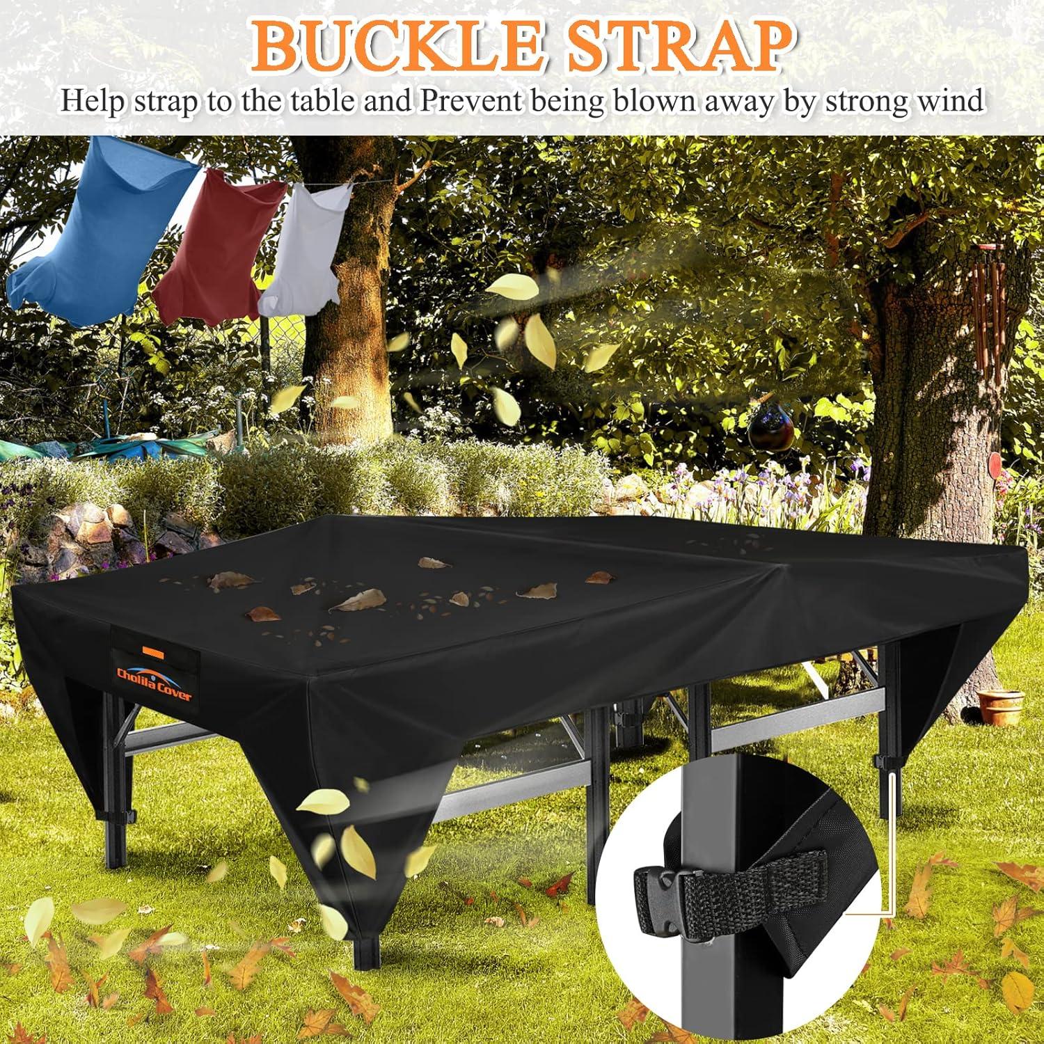 Cubierta de Mesa de Ping Pong Cholila Cover 279x152cm Impermeable