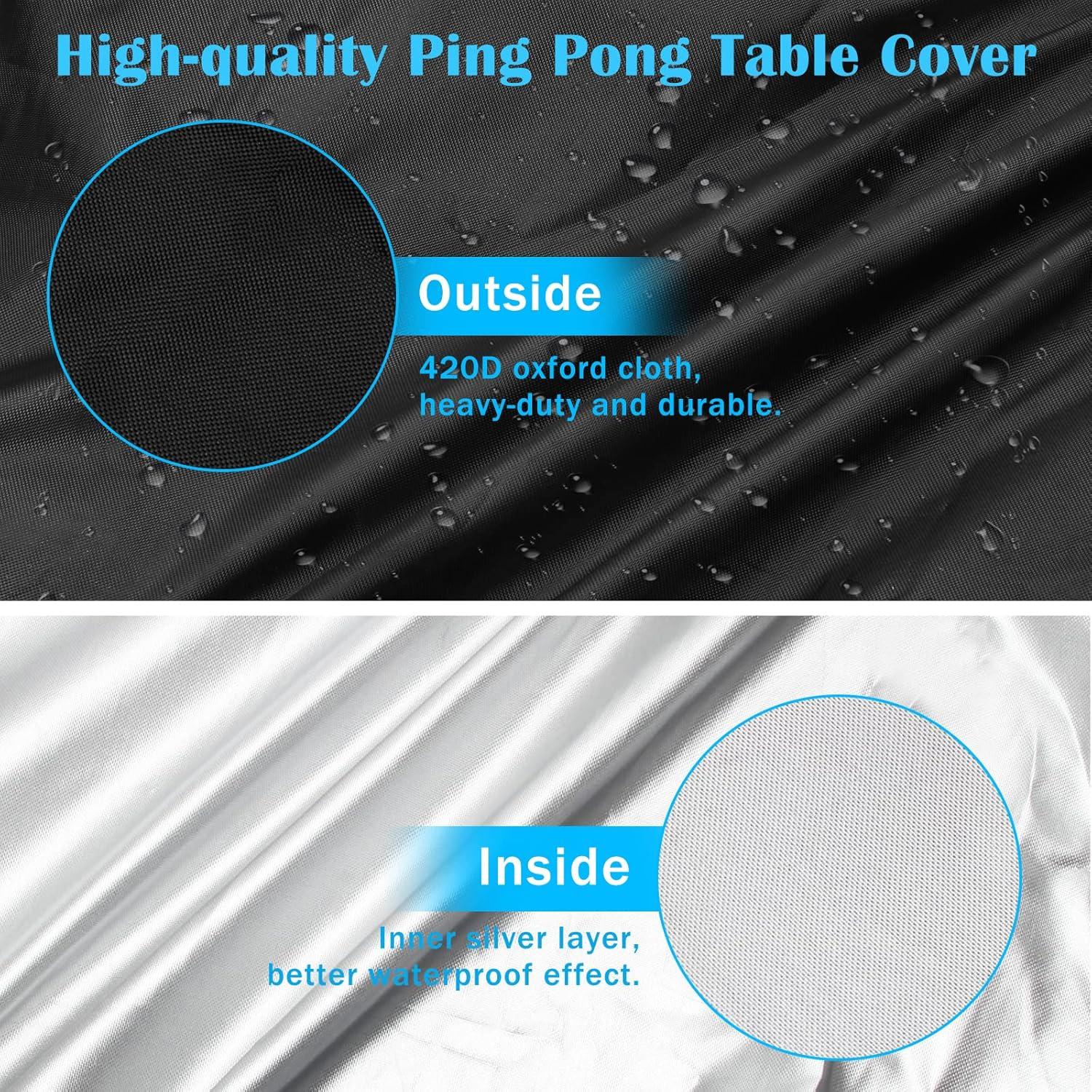 Cubierta de Mesa de Ping Pong Luxiv Impermeable 320x200 cm