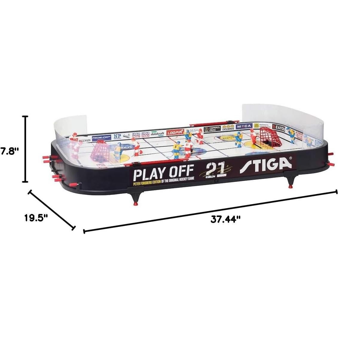 Juego de Hockey de Mesa Stiga Play Off 21 Suecia-Canadá 96x50cm