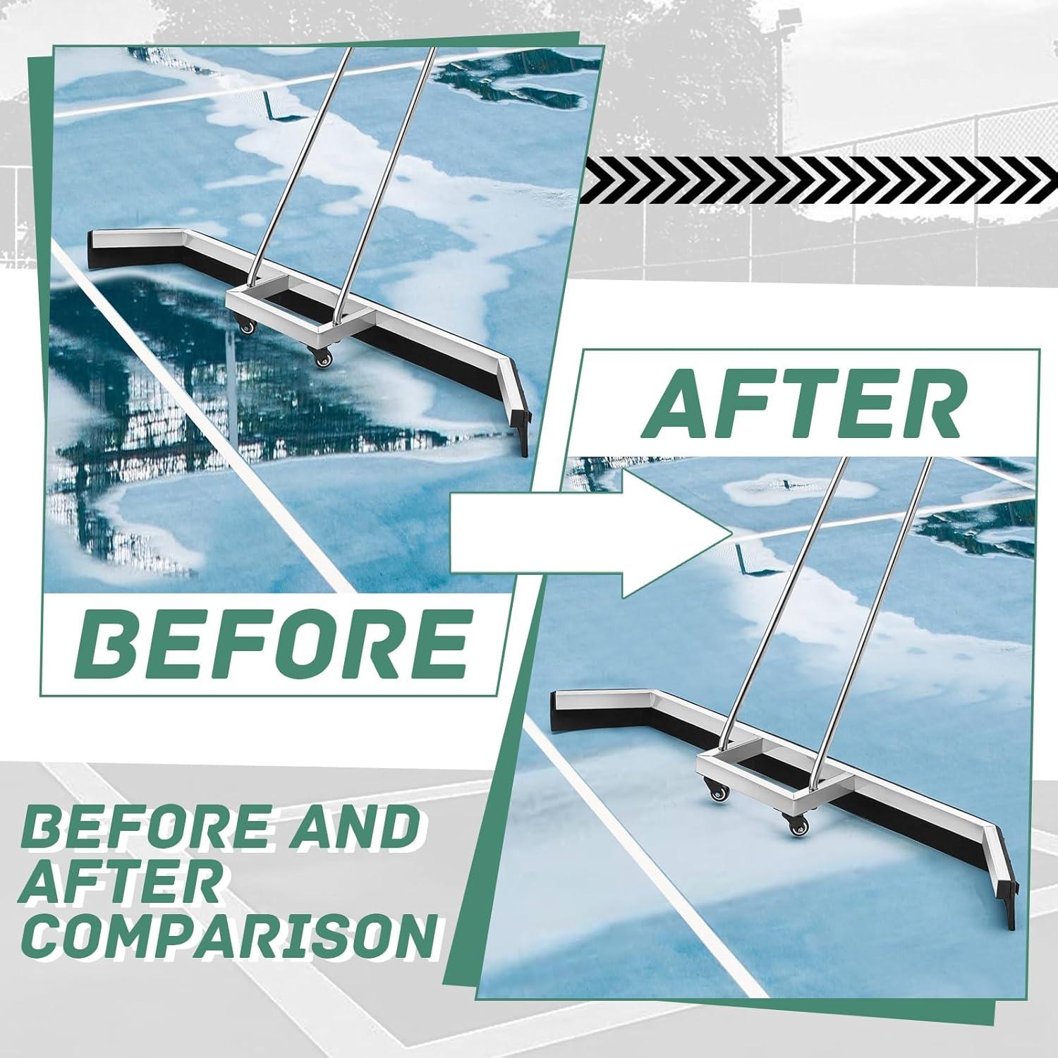 Squeegee Leyndo para Cancha de Tenis 137 cm Acero Inoxidable