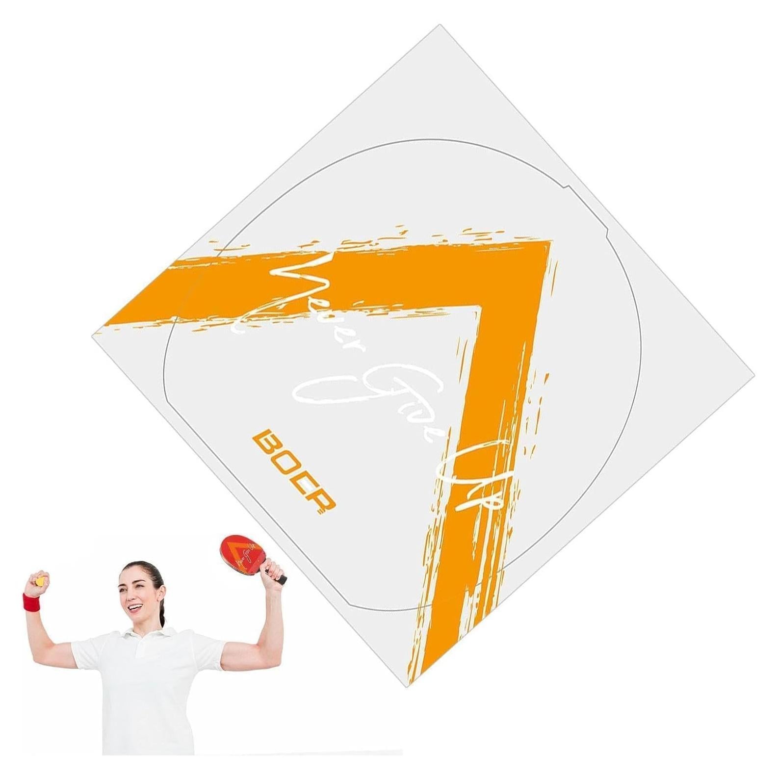 Hojas de Goma para Tenis de Mesa Tnyvm TYA136 - 2 Pcs 17x17cm