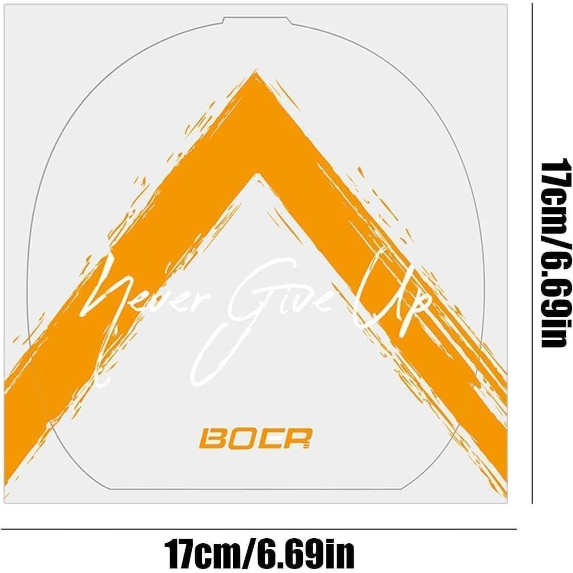 Hojas de Goma para Tenis de Mesa Tnyvm TYA136 - 2 Pcs 17x17cm