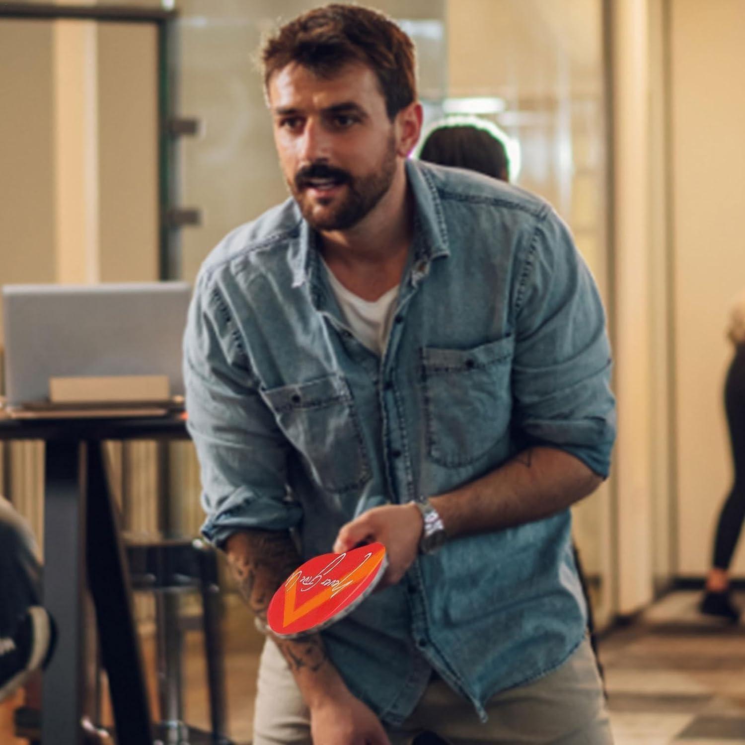 Hojas de Goma para Tenis de Mesa Tnyvm TYA136 - 2 Pcs 17x17cm