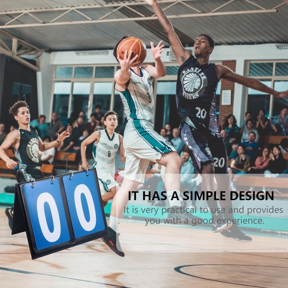 Tablero de Puntuación GOOHOCHY 20.2x17cm Baloncesto PVC