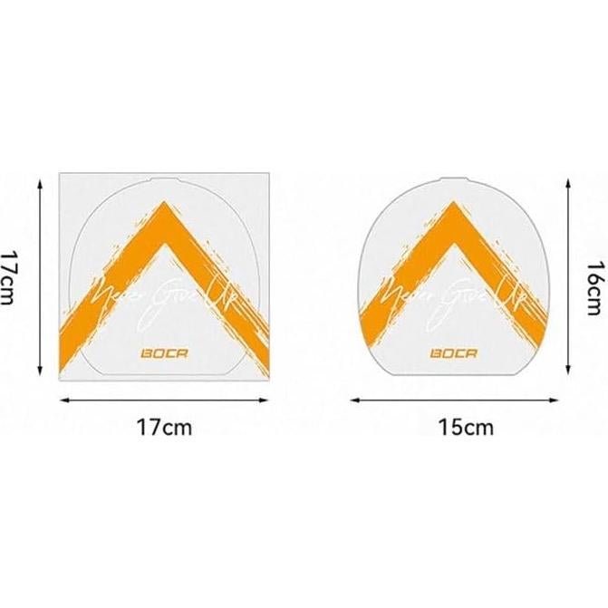 2 Hojas Adhesivas Amarillas Tustao para Raquetas de Tenis de Mesa