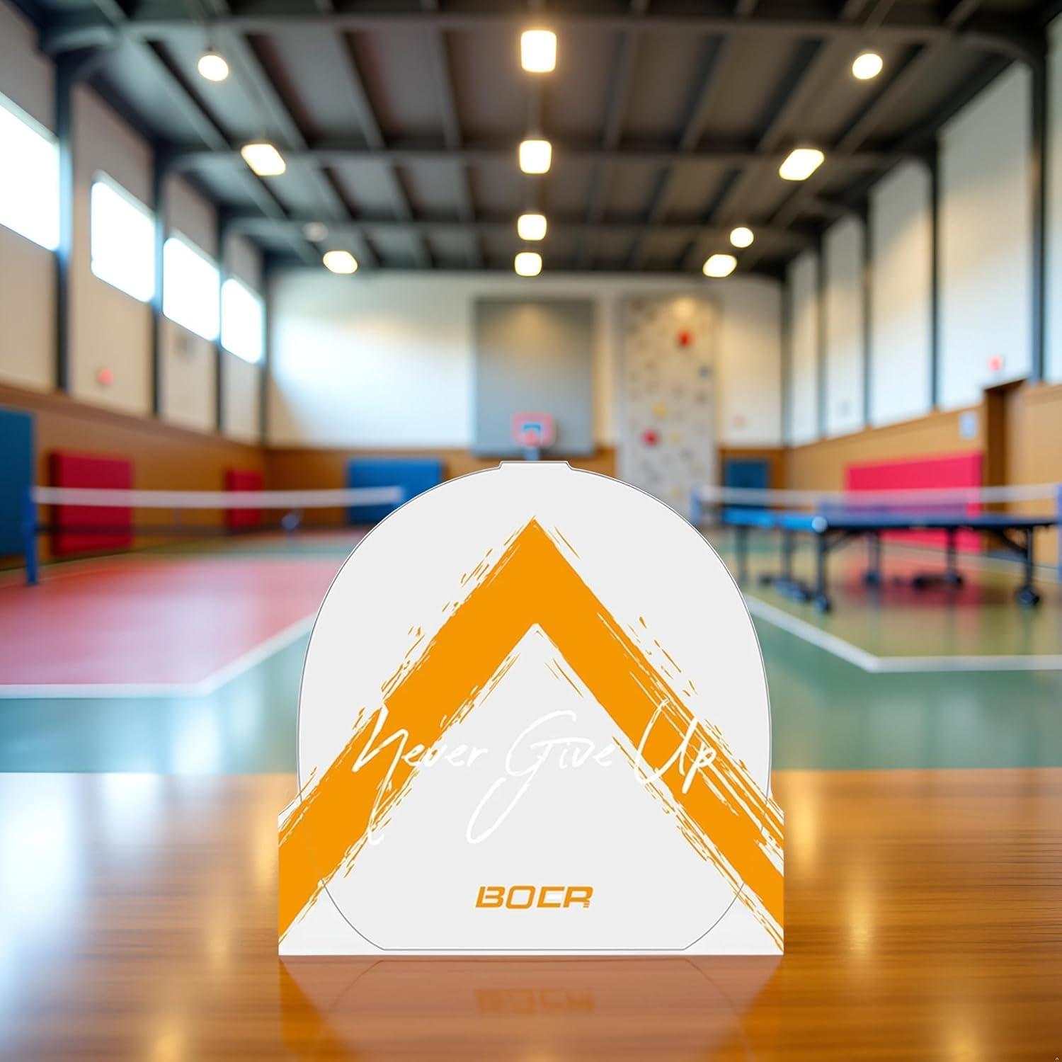 2 Hojas Adhesivas Amarillas Tustao para Raquetas de Tenis de Mesa