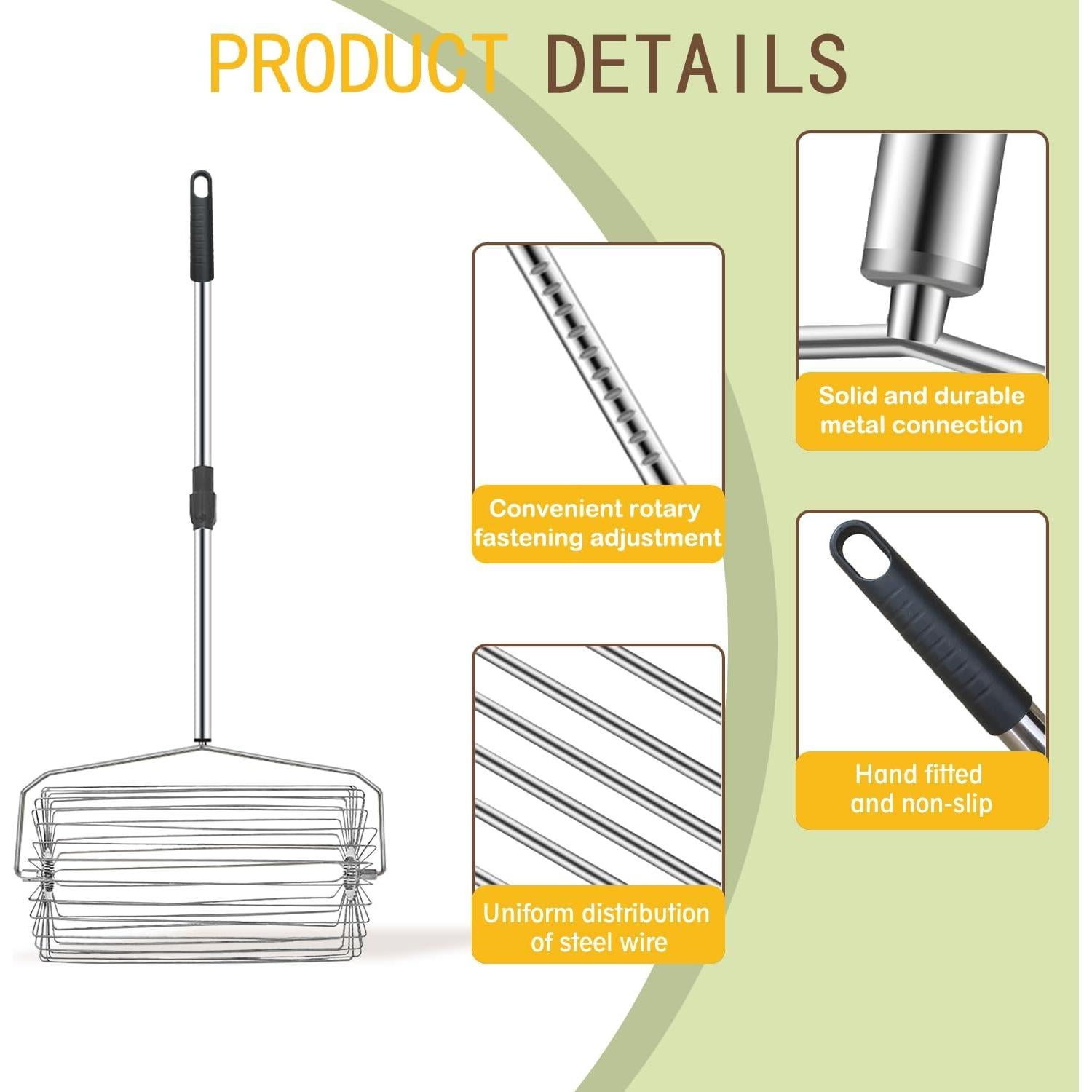 Recogedor de Pelotas de Tenis Voodans Telescópico 1.95kg