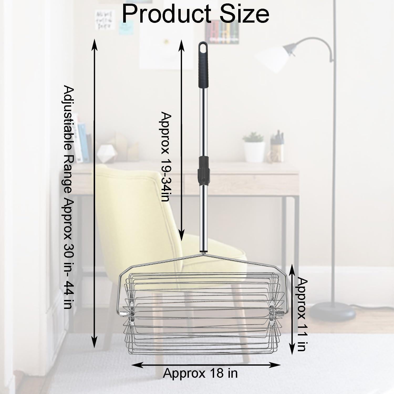 Recogedor de Pelotas de Tenis Voodans Telescópico 1.95kg