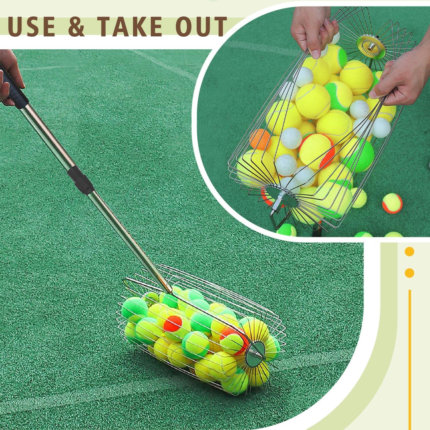 Recogedor de Pelotas de Tenis Voodans Telescópico 1.95kg