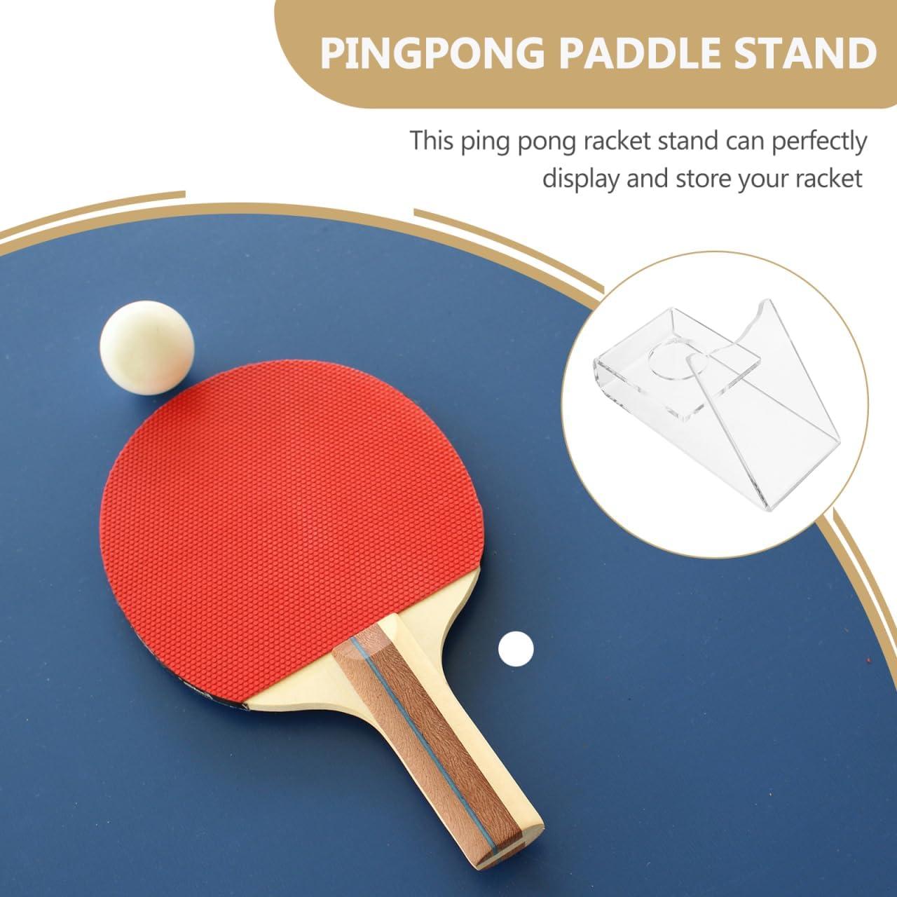 Soporte de Pared para Palas de Ping Pong INOOMP - Acrílico