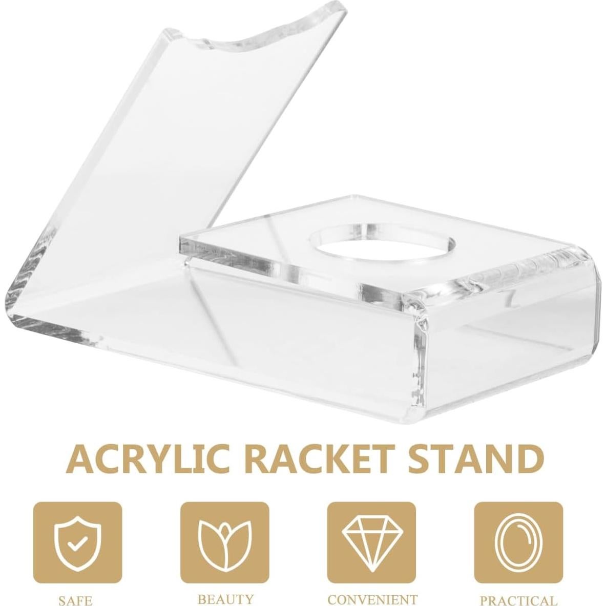 Soporte de Pared para Palas de Ping Pong INOOMP - Acrílico