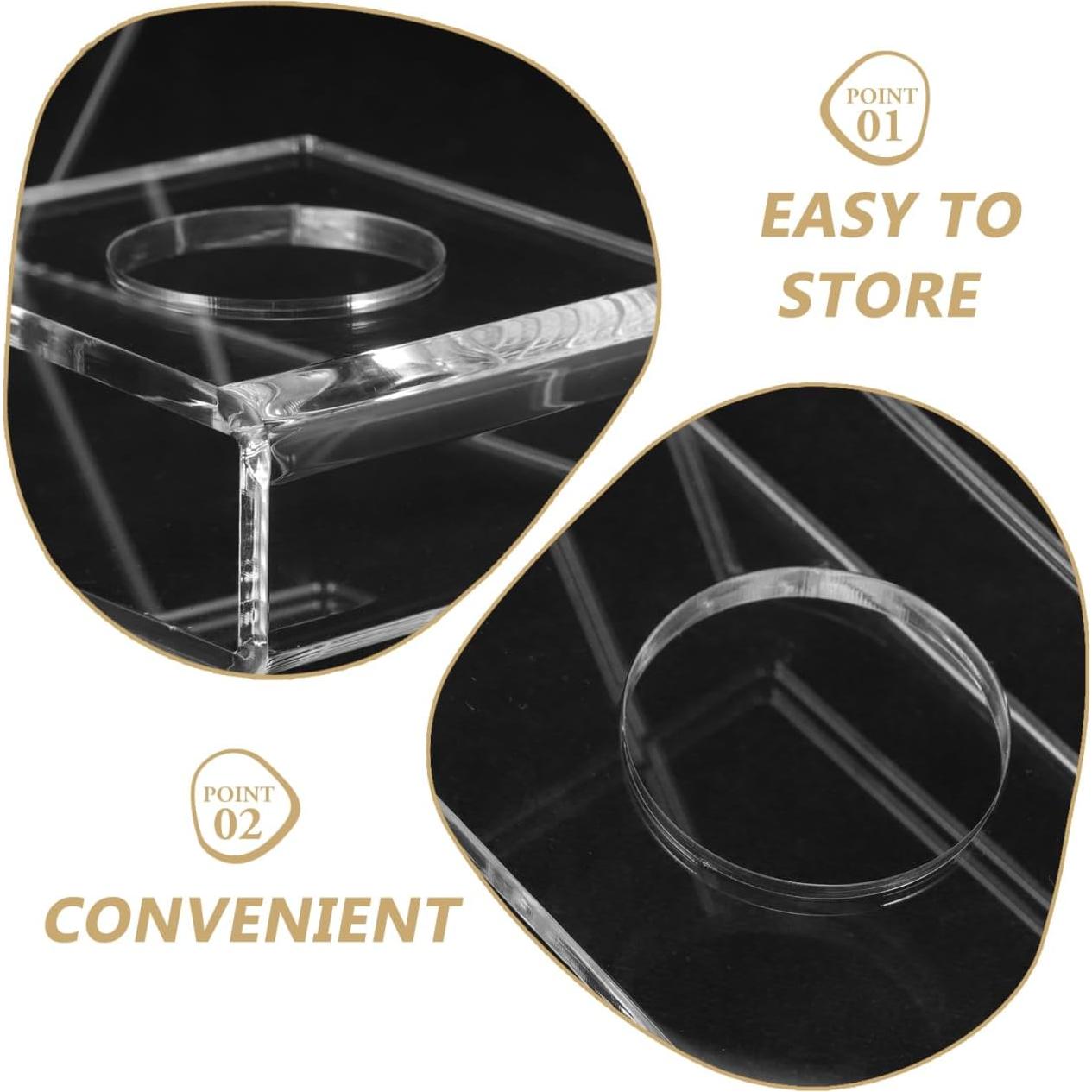 Soporte de Pared para Palas de Ping Pong INOOMP - Acrílico