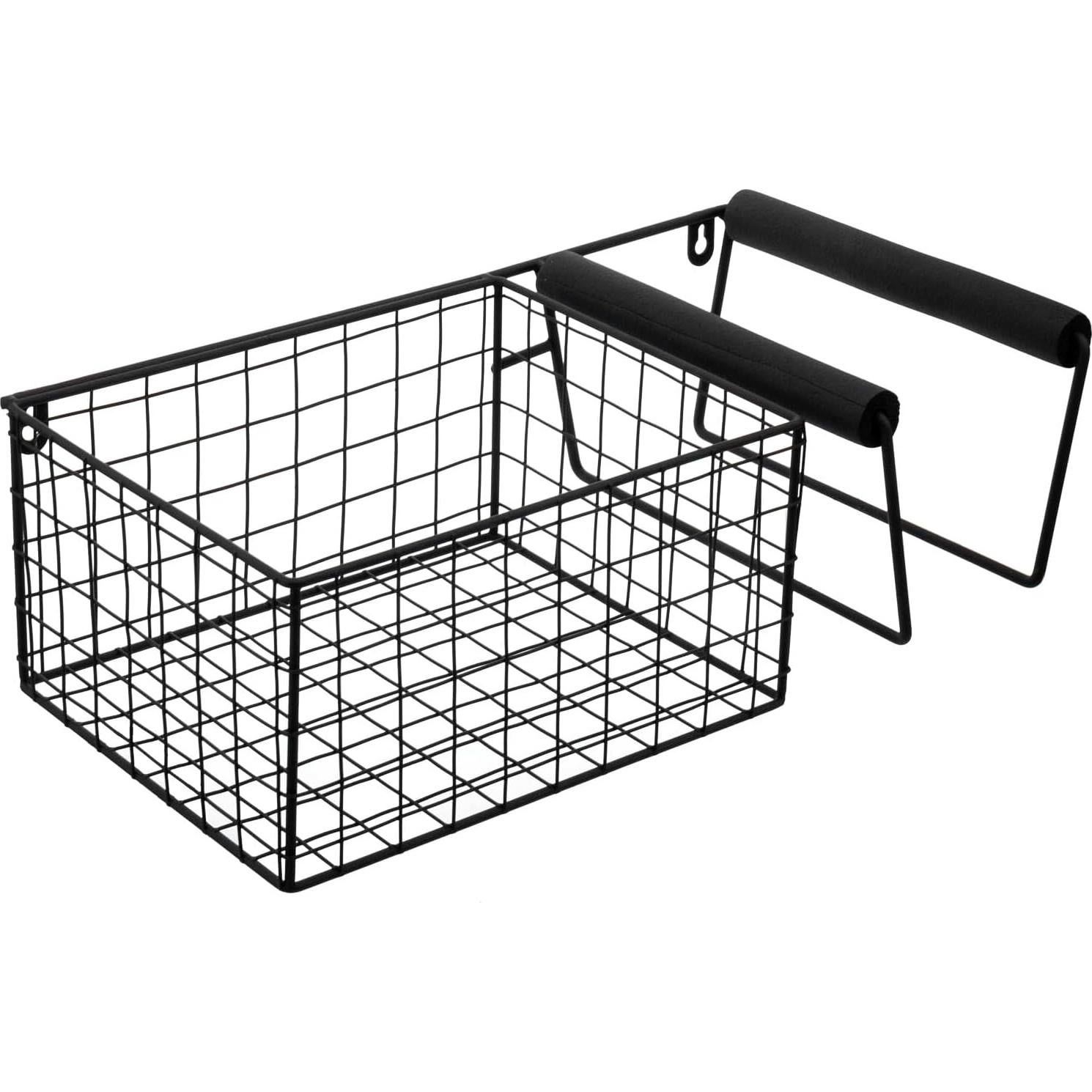 Cesta de Almacenamiento de Raquetas y Pelotas MyGift Metal