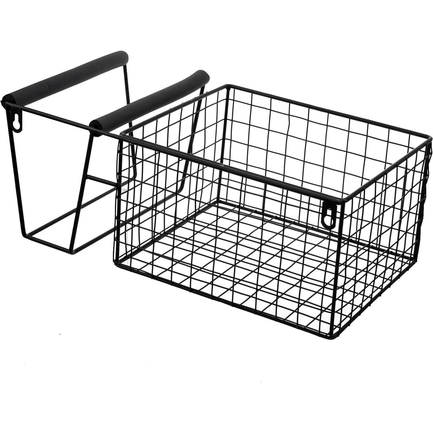 Cesta de Almacenamiento de Raquetas y Pelotas MyGift Metal