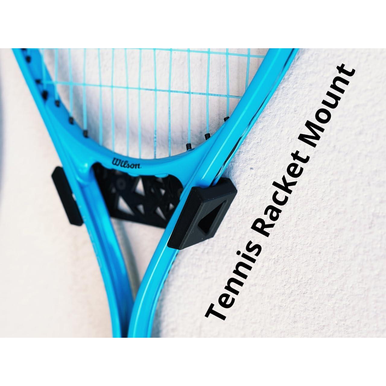Soporte de Pared para Raquetas de Tenis Mount3D - Set de 2