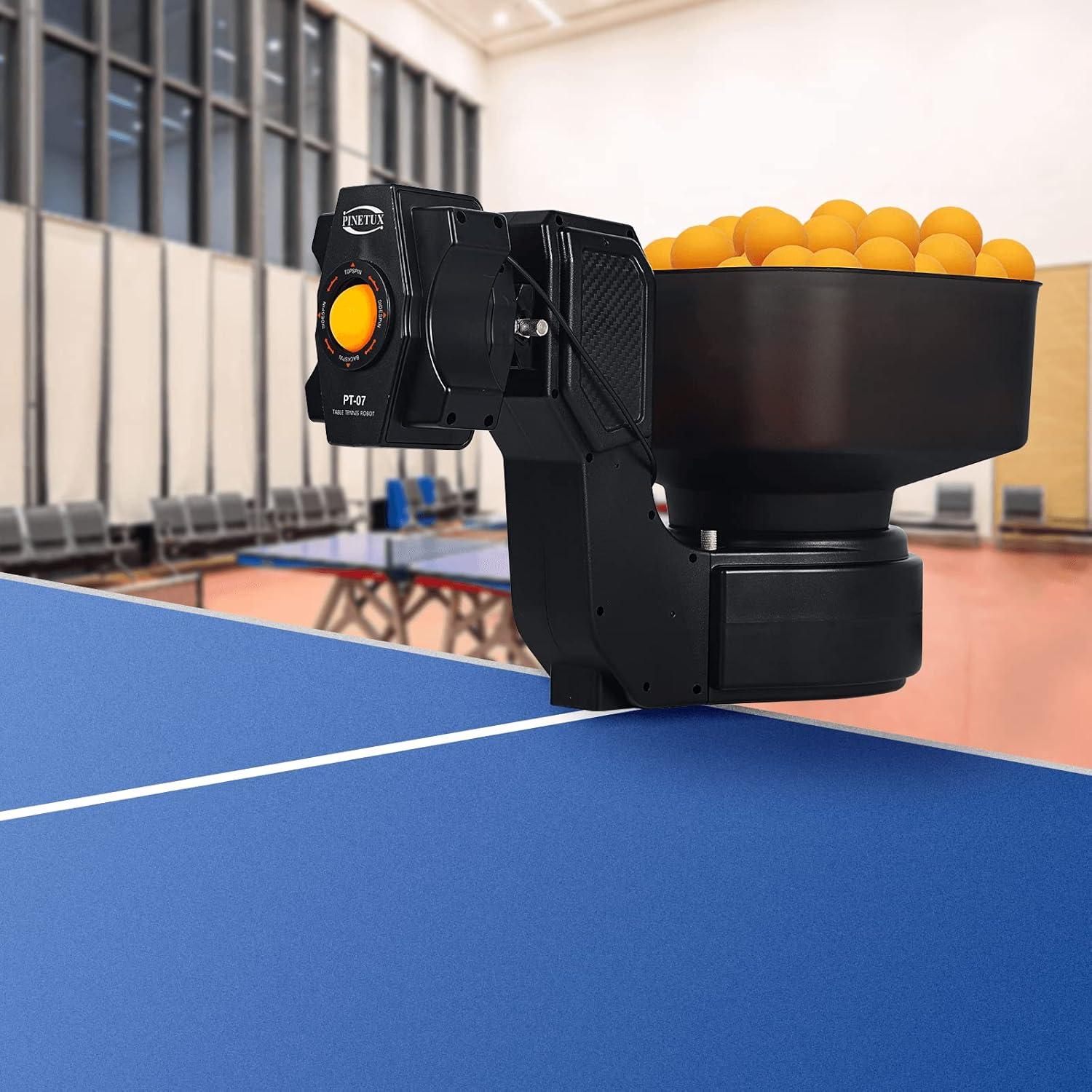 Robot Lanzador de Pelotas de Ping Pong ZXMT PT-07 Avanzado