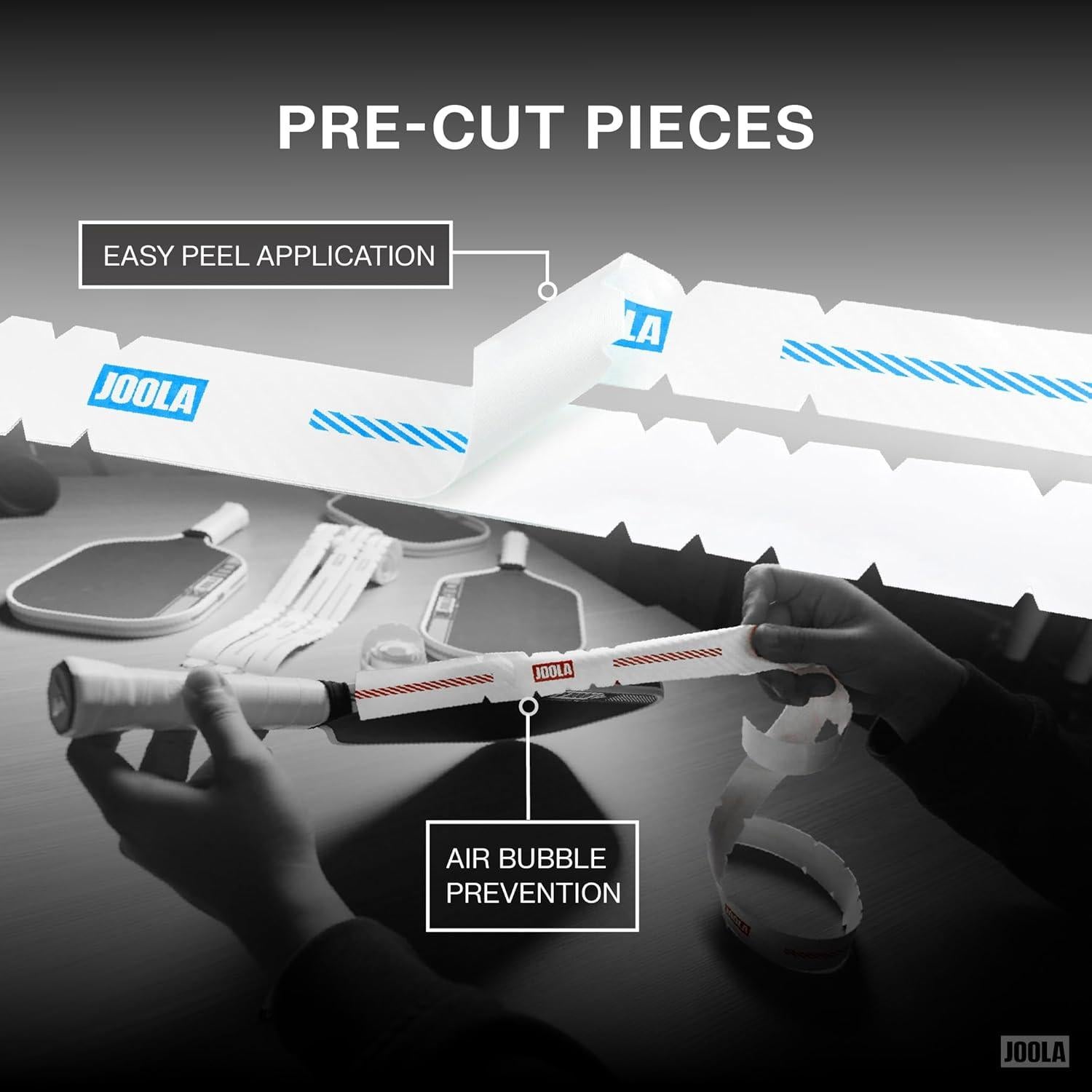 Cinta de borde JOOLA Pro IV para palas de pickleball 28mm