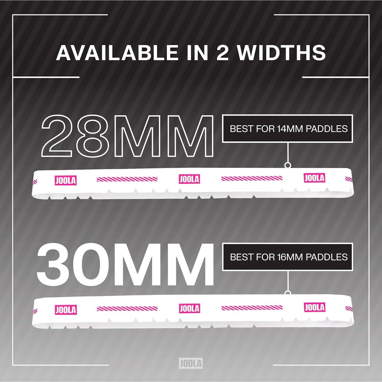 Cinta de borde JOOLA Pro IV para palas de pickleball 28mm