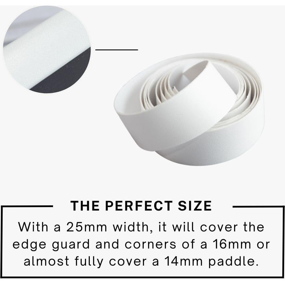 Cinta de Protección para Paleta de Pickleball Pickleball Effect 25mm Blanca