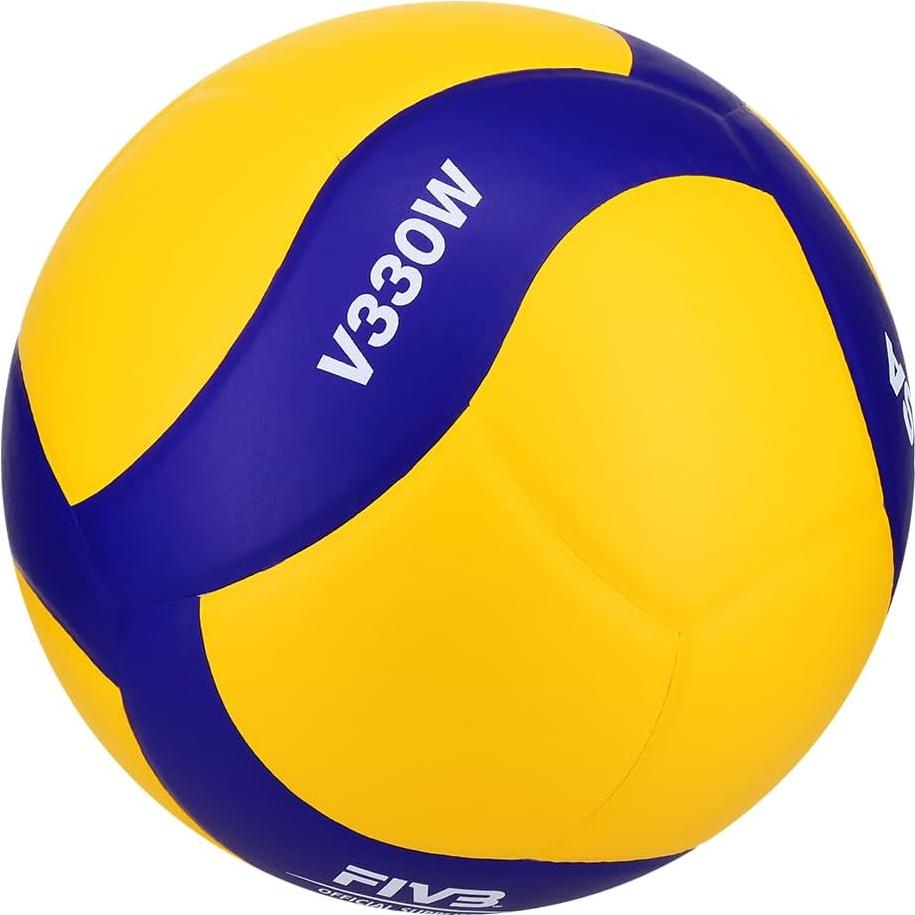 Balón de Voleibol Mikasa V330W Competencia Interior Azul/Amarillo