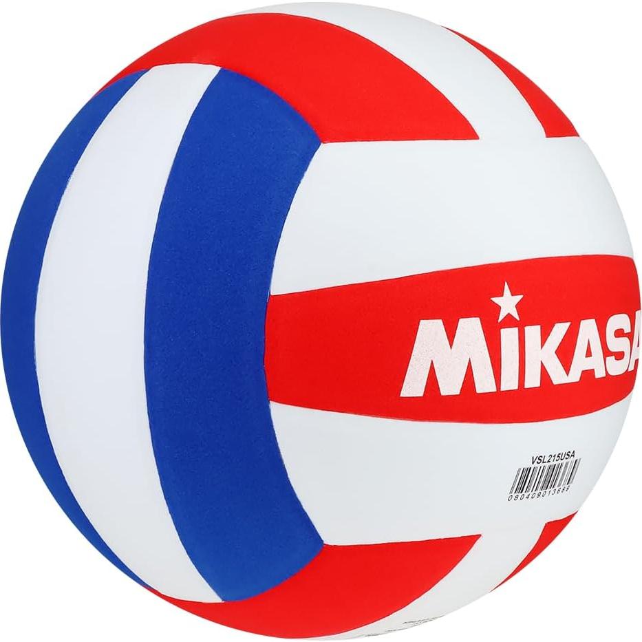 Balón de Voleibol Mikasa Competitivo Rojo/Blanco/Azul 66cm