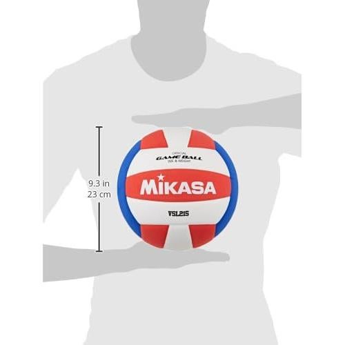 Balón de Voleibol Mikasa Competitivo Rojo/Blanco/Azul 66cm