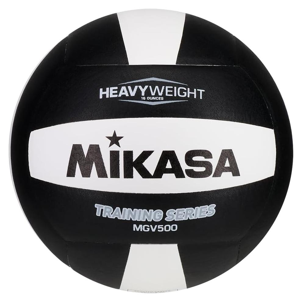 Balón de Voleibol Mikasa MGV500 Oficial 0.45 kg Negro/Blanco