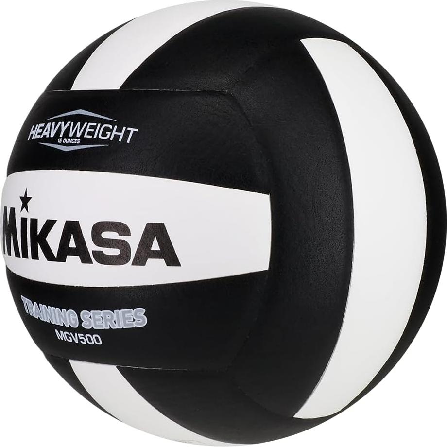 Balón de Voleibol Mikasa MGV500 Oficial 0.45 kg Negro/Blanco