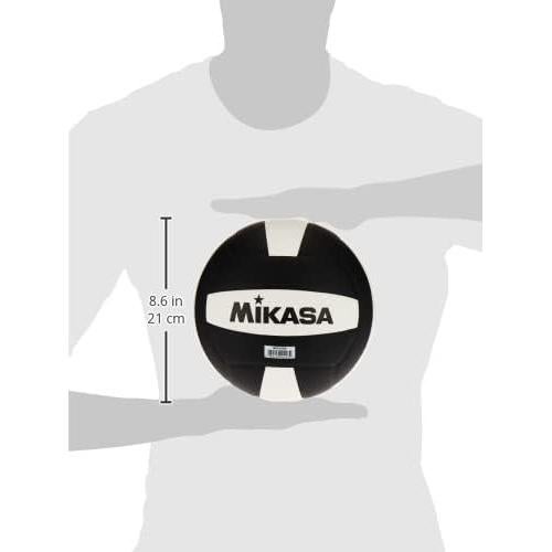 Balón de Voleibol Mikasa MGV500 Oficial 0.45 kg Negro/Blanco