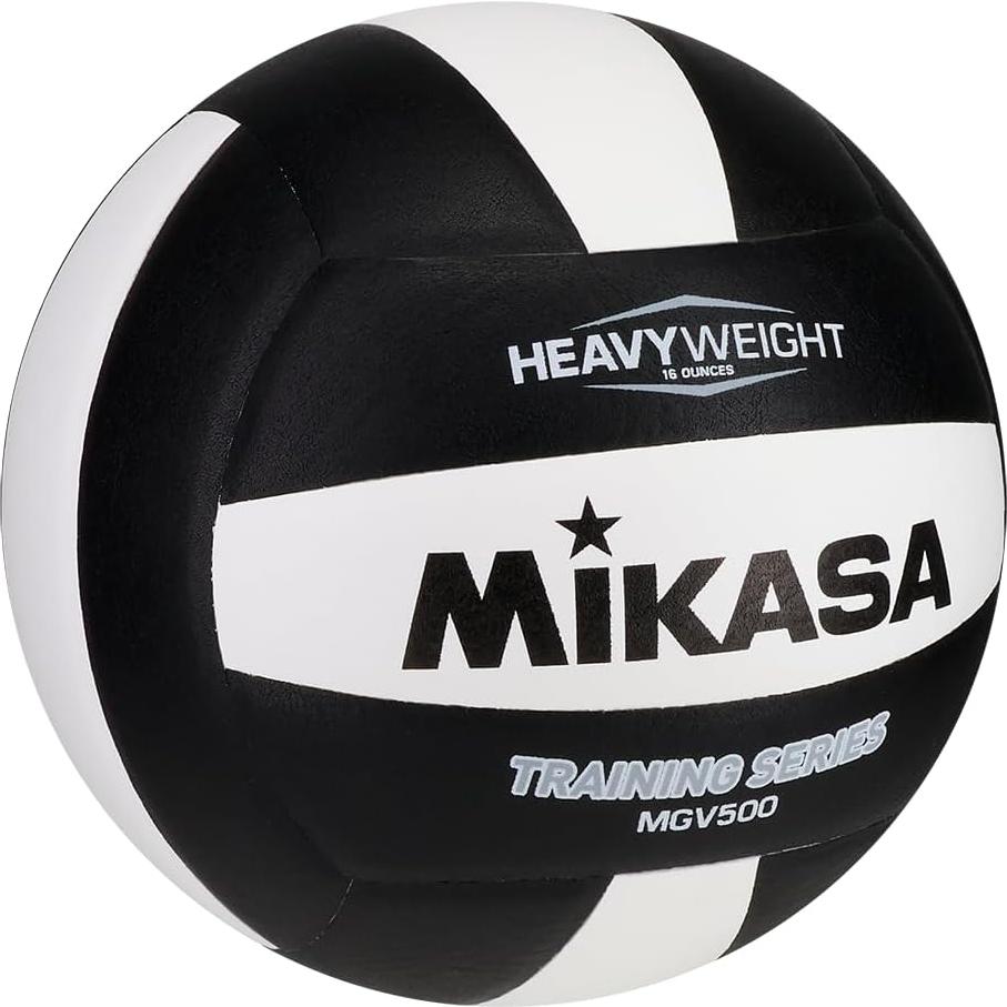 Balón de Voleibol Mikasa MGV500 Oficial 0.45 kg Negro/Blanco