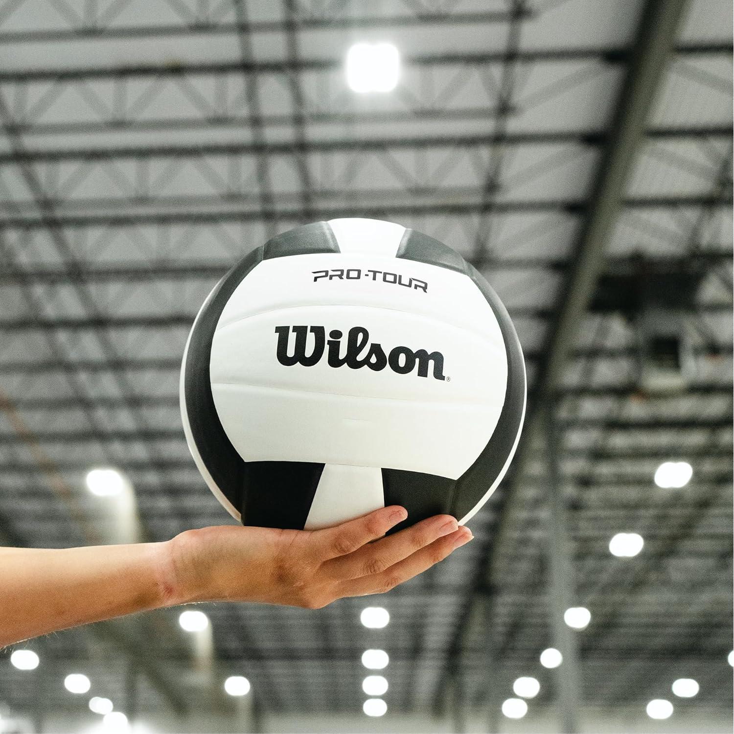 Balón de Voleibol Wilson Pro Tour Indoor Verde/Blanco 0.48kg