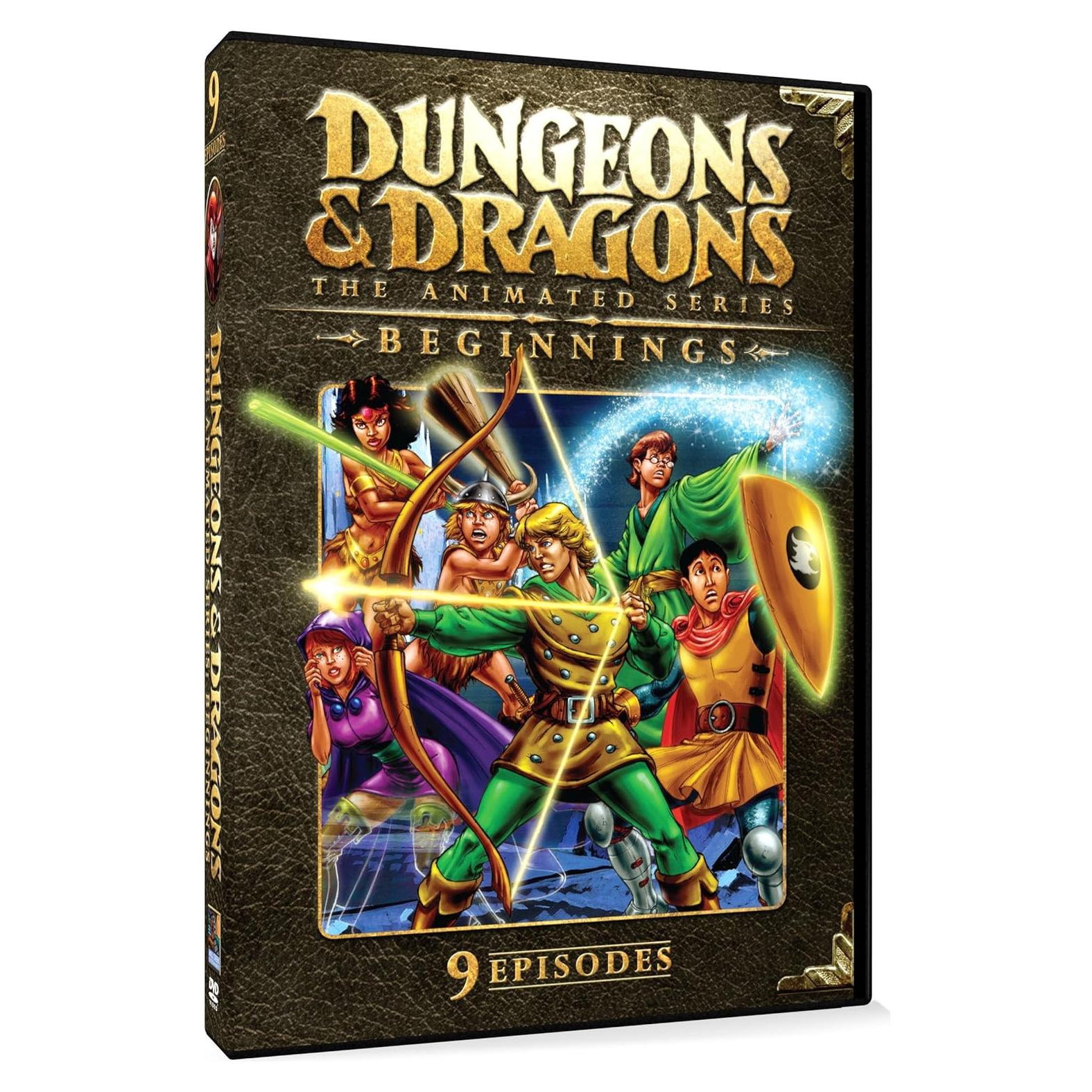 Dungeons & Dragons DVD Mill Creek 4 horas 9 episodios
