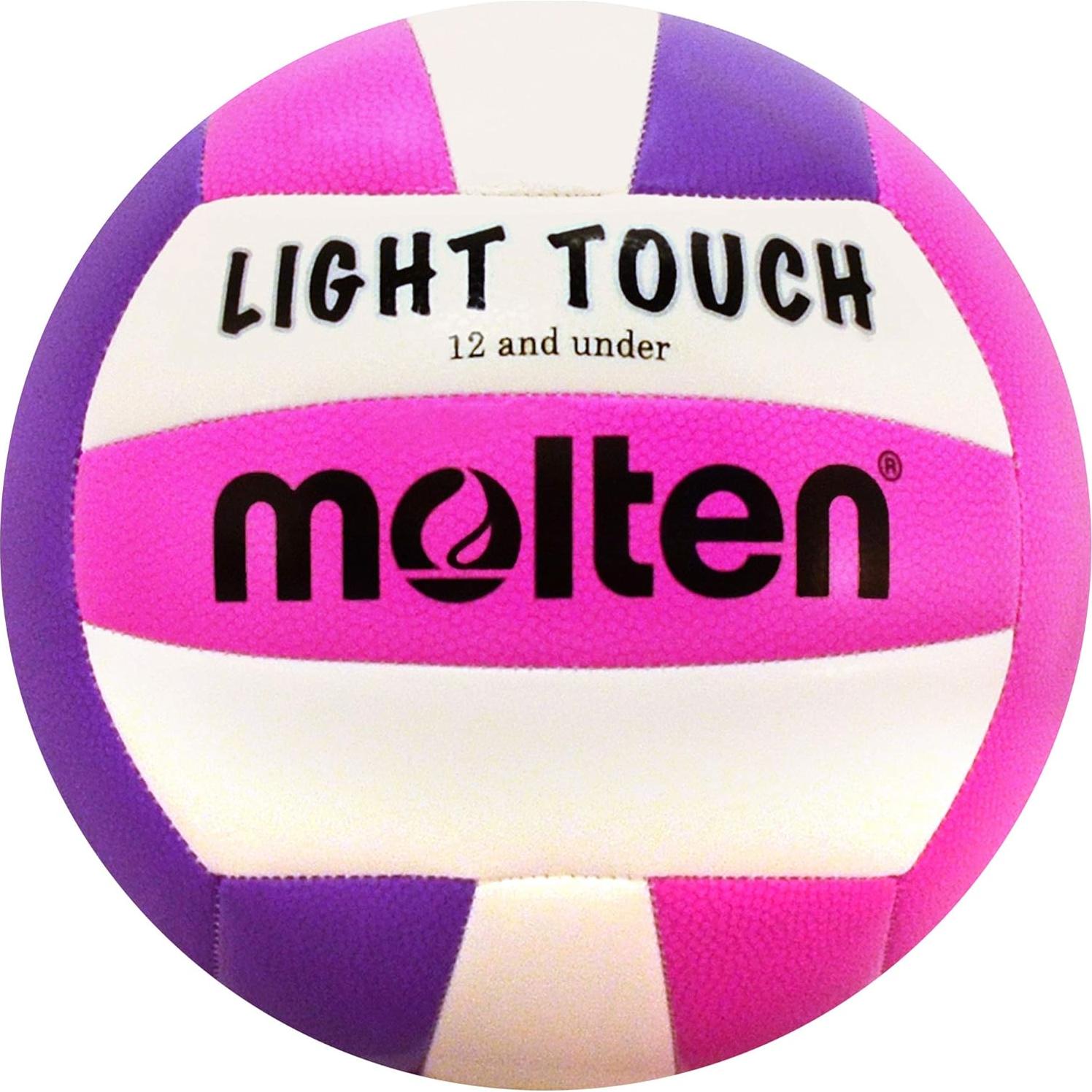 Balón de Voleibol Ligero Molten Light Touch 12 Años Menos