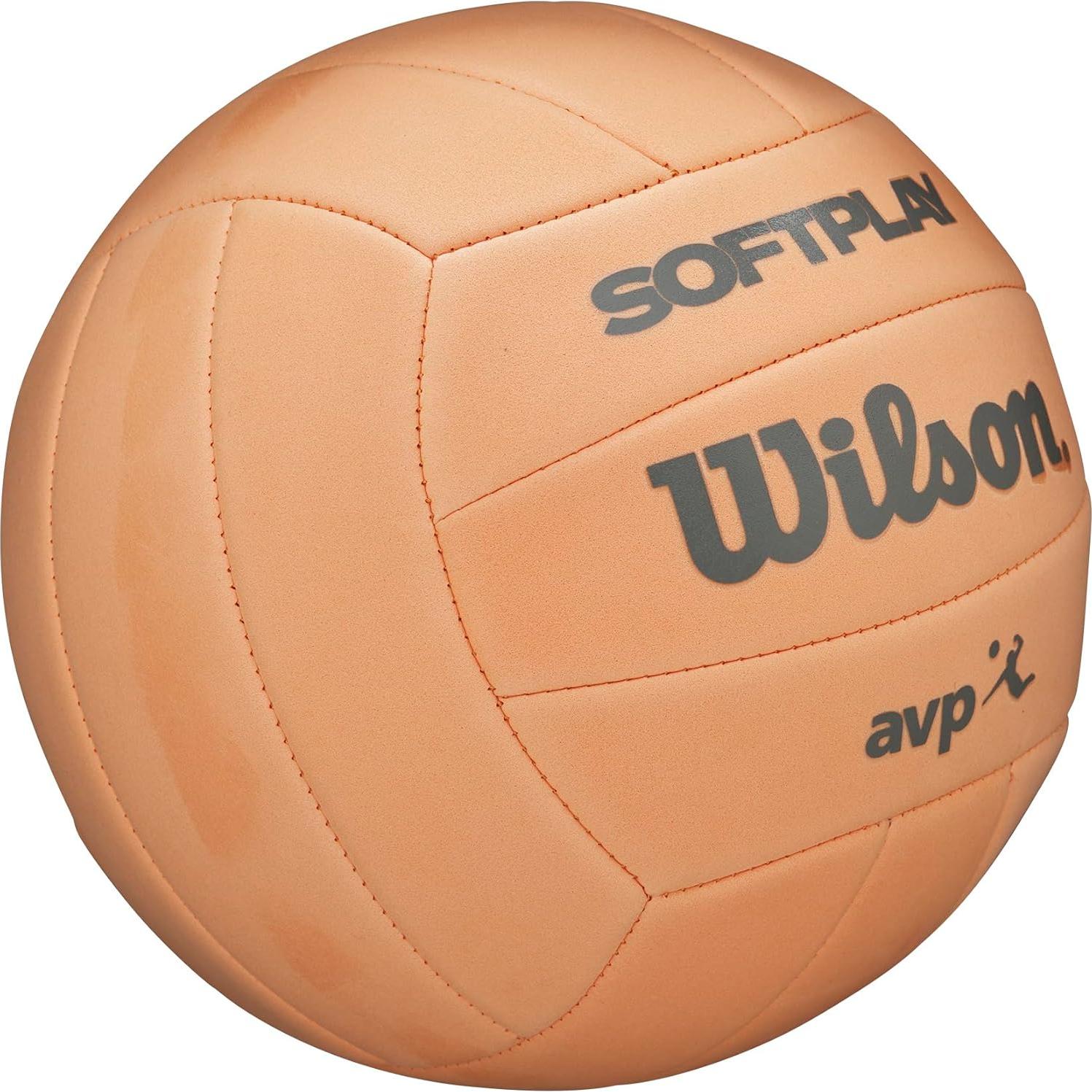 Voleibol Wilson AVP Soft Play Naranja Tamaño Oficial 68.6 cm